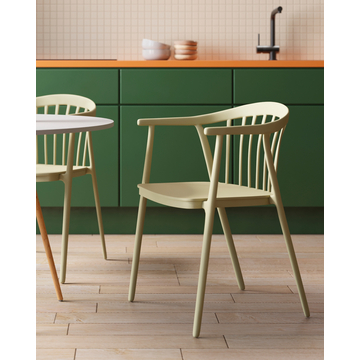 Стул Campo пластик зеленый 4шт.