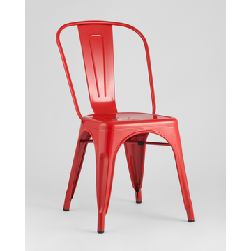Стул TOLIX красный глянцевый 6 шт.