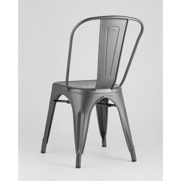 Стул TOLIX серебристый матовый 6 шт.