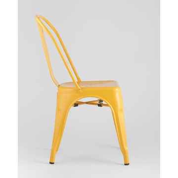 Стул TOLIX желтый глянцевый 6 шт.