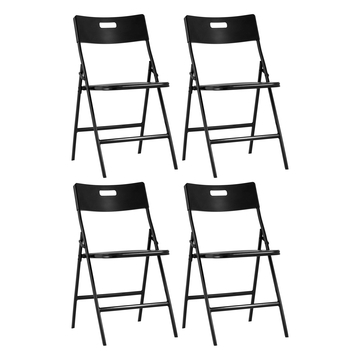 Стул складной банкетный LITE чёрный 4 шт.