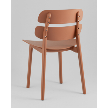 Стул Tony пластик коричневый NP