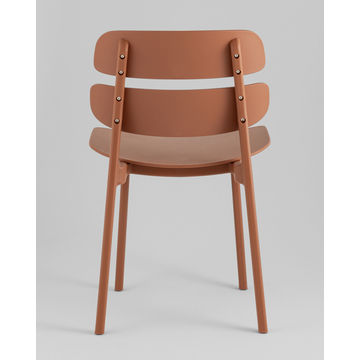 Стул Tony пластик коричневый NP