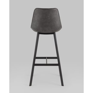 Стул барный TEXAS экокожа серый 2 шт.