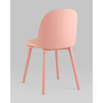 Стул Fog с подушкой пластик пыльно-розовый 4 шт.