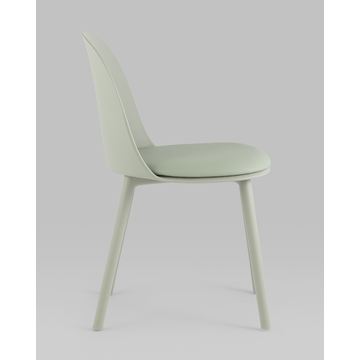 Стул Fog с подушкой пластик серо-зеленый 4 шт.