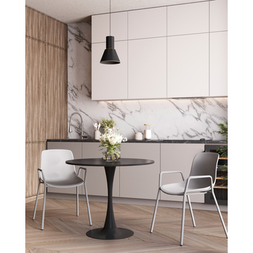 Стул Kaira пластик серый 4 шт.