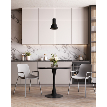 Стул Kaira пластик серый 4 шт.