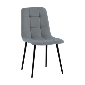 Стул Одди NEW велюр светло-серый