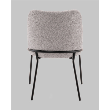 Стул с подлокотниками Кози new ткань букле серый