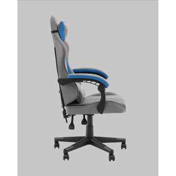 Кресло спортивное TopChairs Phantom серо-голубой