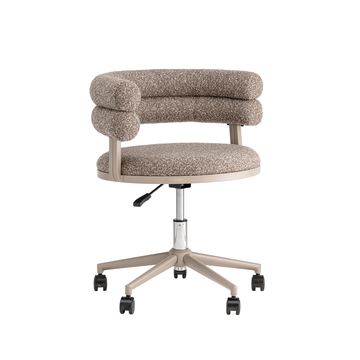 Стул офисный Ponty светло-коричневый бежевые ножки