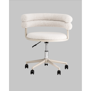 Стул офисный Ponty светло-серый серые ножки