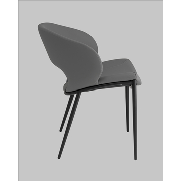 Стул Вивьен экокожа серый