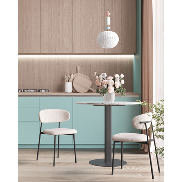 Стул Sevyn букле светло-серый