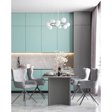 Стол обеденный Celestia 180*90*75 см серый