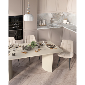 Стул Флекс N велюр бежевый