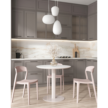 Стул Moris пластик нежно-розовый