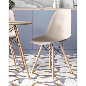 Стул DSW бежевый