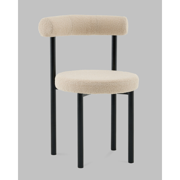 Стул обеденный Флорео букле бежевый