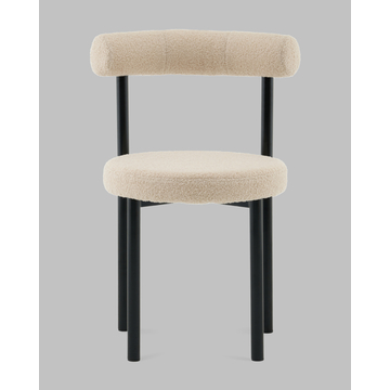 Стул обеденный Флорео букле бежевый