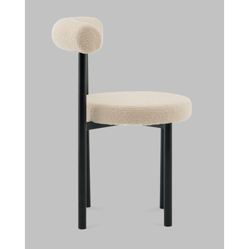 Стул обеденный Флорео букле бежевый