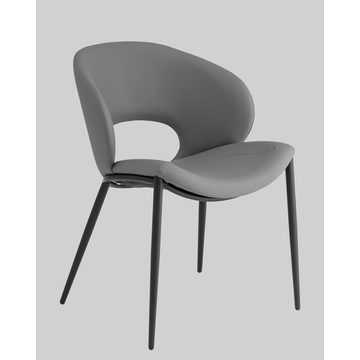 Стул Вивьен экокожа серый