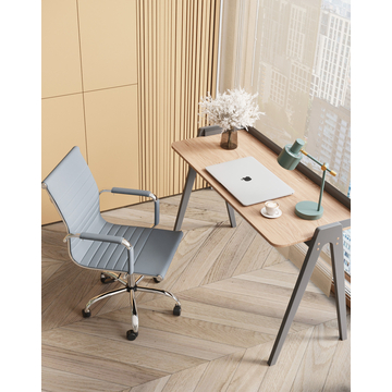 Кресло офисное TopChairs City S серое