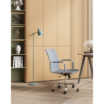 Кресло офисное TopChairs City S серое