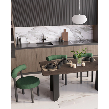 Стол обеденный Celestia 180*90*75 см темное дерево