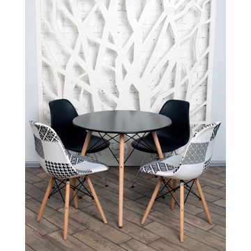 Стул DSR NEW черный 4 шт.