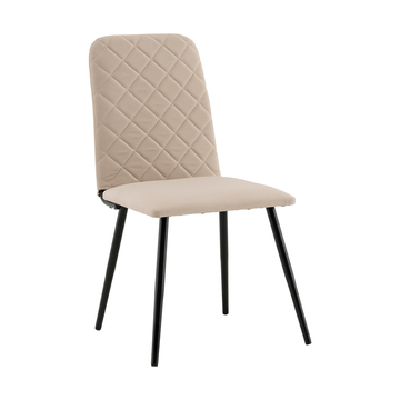 Стул Кристенсен велюр бежевый