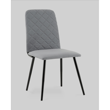 Стул Кристенсен велюр серый