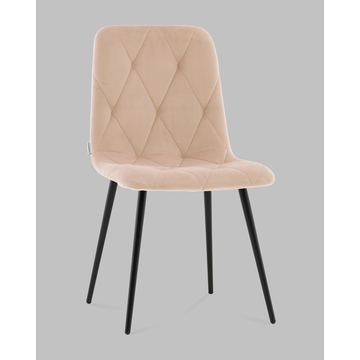 Стул Одди Diamond велюр бежевый
