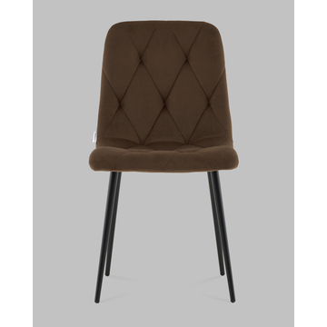 Стул Одди Diamond велюр коричневый
