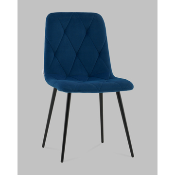 Стул Одди Diamond велюр синий