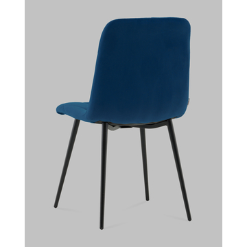 Стул Одди Diamond велюр синий