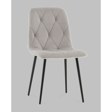 Стул Одди Diamond велюр светло-серый