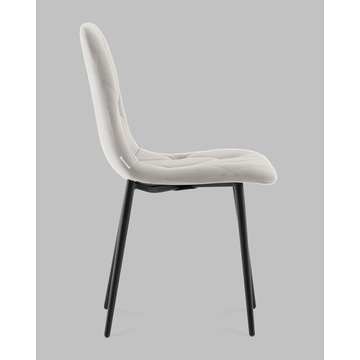 Стул Одди Diamond велюр светло-серый