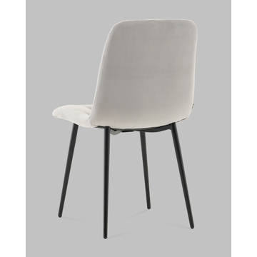 Стул Одди Diamond велюр светло-серый