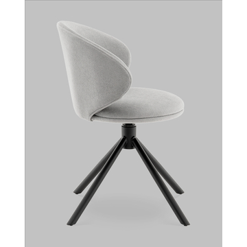 Стул Труфальд велюр светло-серый