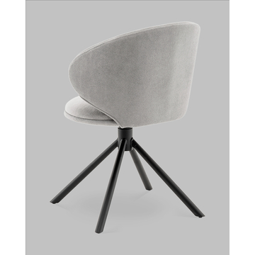 Стул Труфальд велюр светло-серый