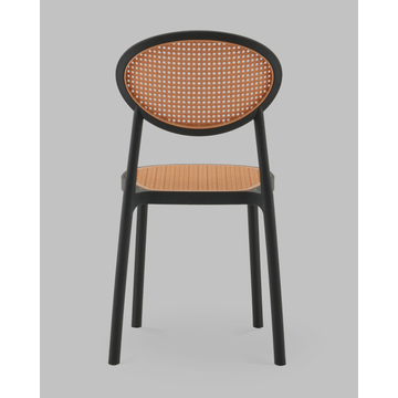 Стул Junie пластиковый чёрный