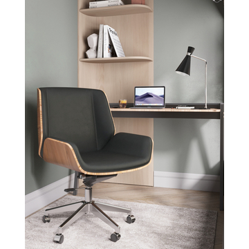 Кресло офисное TopChairs Crown SN черный