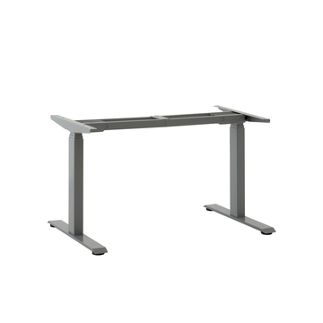 Подстолье для стола с электроприводом и регулировкой высоты, 2 мотора, память 4 уровня высоты, серый