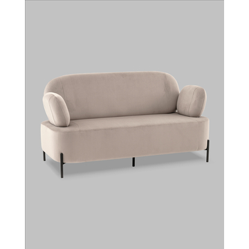 Диван Кэнди велюр светло-серый