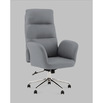 Кресло руководителя TopChairs Solid серый