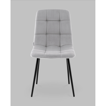 Стул Одди NEW велюр светло-серый