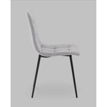 Стул Одди NEW велюр светло-серый