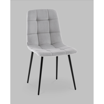 Стул Одди NEW велюр светло-серый